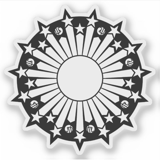 Emblem of Iran (1980) シール (正面)