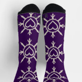 "Emblem of Love" Crew Socks ソックス (上部)