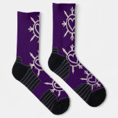 "Emblem of Love" Crew Socks ソックス (右)
