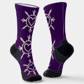 "Emblem of Love" Crew Socks ソックス (傾斜あり)