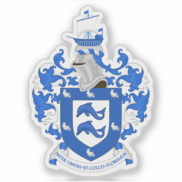 Emblem of the city of Brighton and Hove, England シール