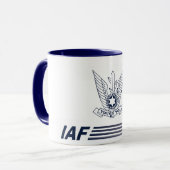 Emblema IAF - ISRAELI AIR FORCE マグカップ (正面左)