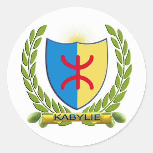 embleme kabylie 2010 ラウンドシール (正面)