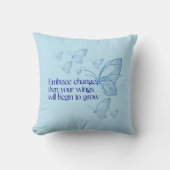 Embrace Change クッション (正面)