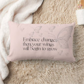 Embrace Change Lumbar Pillow ランバークッション (ブランケット)