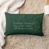 Embrace Change Lumbar Pillow ランバークッション (ブランケット)