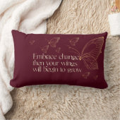 Embrace Change Lumbar Pillow ランバークッション (ブランケット)