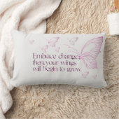 Embrace Change Lumbar Pillow ランバークッション (ブランケット)