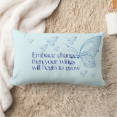 Embrace Change Lumbar Pillow ランバークッション (ブランケット)