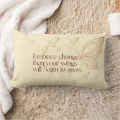 Embrace Change Lumbar Pillow ランバークッション (ブランケット)