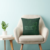 Embrace Change Throw Pillow クッション (椅子)