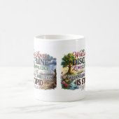 Embrace Correction Gain Wisdom Reject Stay Foolish モーフィングマグカップ (中央)