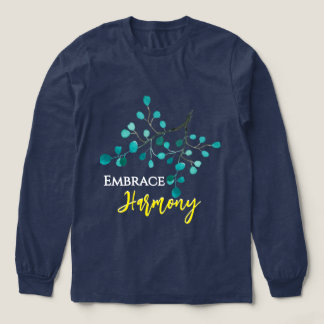 Embrace Harmony Abstract Branches T-Shirt トライブレンドＴシャツ
