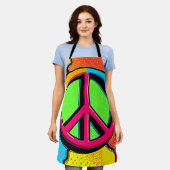 Embrace Inner Peace & Joy エプロン (着用した状態)