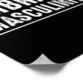 Embrace Masculinity Men Gym ポスター (角)