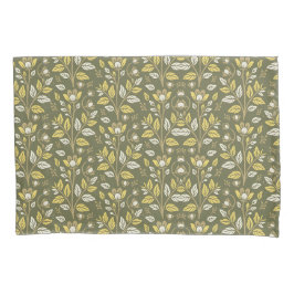 Embrace Nature with Elegant Floral Patterns 枕カバー