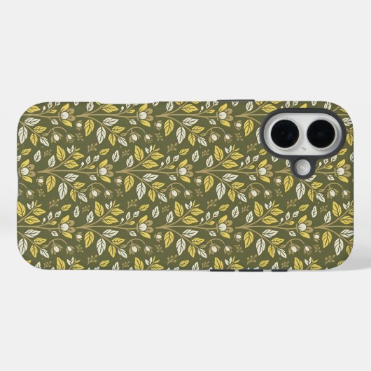 Embrace Nature with Elegant Floral Patterns Case-Mate iPhoneケース (裏面 (横))