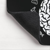 Embrace Neurodiversity Autism Awareness ASD Men マウスパッド (コーナー)