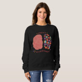 Embrace Neurodiversity Mental Health Aspergers Aut スウェットシャツ (正面フル)