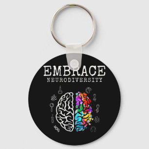 Embrace neurodiversity shirt. This cool neurodiver キーホルダー