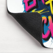 Embrace the Chaos – Grunge Typography Quote Design マウスパッド (コーナー)