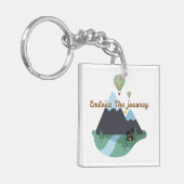 Embrace The Journey キーホルダー (正面左)