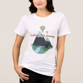 Embrace The Journey トライブレンドTシャツ (正面)