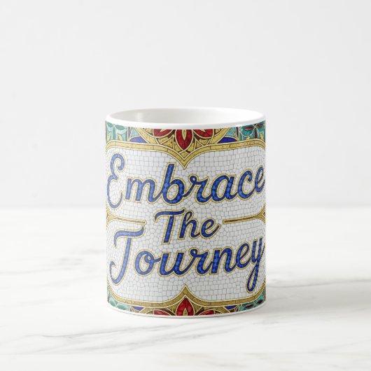 Embrace the Journey color changing ceramic mug モーフィングマグカップ (中央)