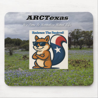 Embrace The Squirrel That is Life! マウスパッド