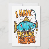 Embrace Your Fishing Disorder 招待状 (正面)