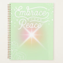 Embrace Your Peace Mint Planner
