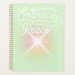Embrace Your Peace Mint Planner プランナー手帳