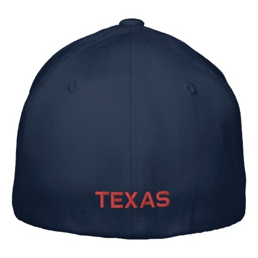 Embroidered adjustable Texas baseball cap 刺繍入りキャップ (裏面)