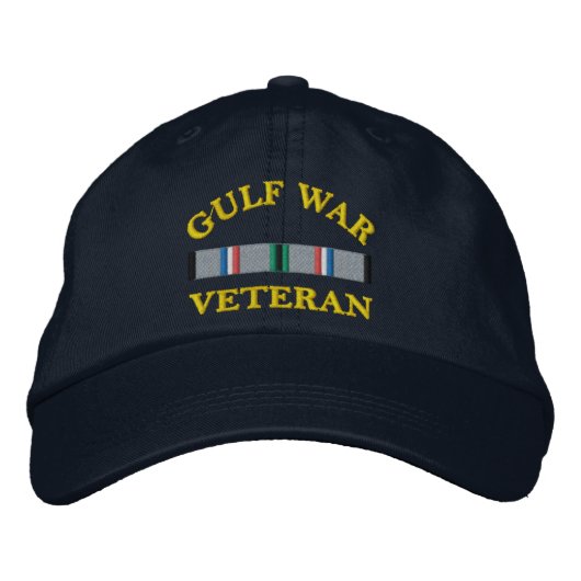 Embroidered Hat Gulf War Veteran 刺繍入りキャップ (正面)