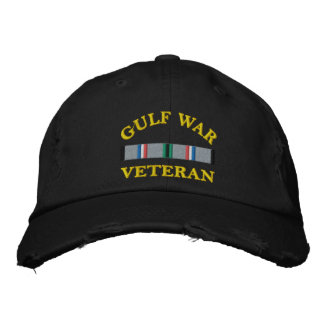 Embroidered Hat Gulf War Veteran 刺繍入りキャップ