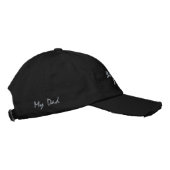 Embroidered Hat, Hats & Caps, Sports Caps- Hats 刺繍入りキャップ (右)