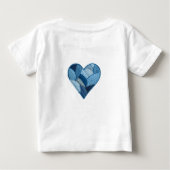 Embroidered Love for Mom ベビーTシャツ (裏面)