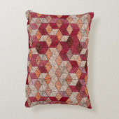 Embroidered patchwork seamless pattern. Bohemian.  アクセントクッション (裏面(縦))