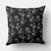 Embroidery with beads クッション (裏面)