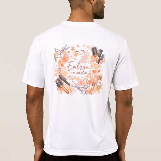 Embryn color bar  tシャツ (裏面)