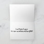 EMCの***相互誕生日**** SIP SIP HOORAY!!!!!! カード (内部)