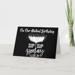EMCの***相互誕生日**** SIP SIP HOORAY!!!!!! カード