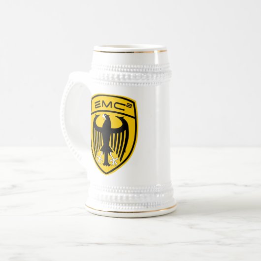 EMC2 Beer Stein ビールジョッキ (正面左)