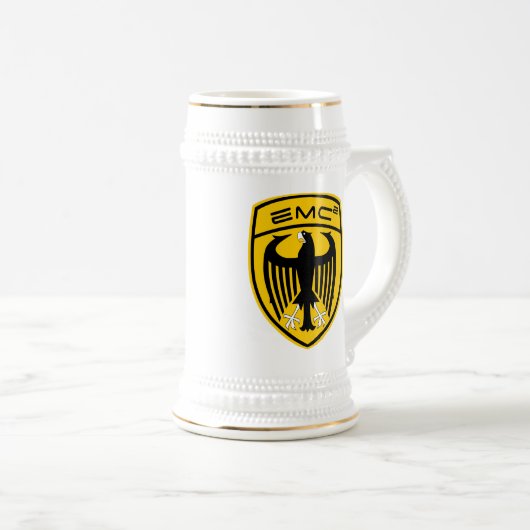 EMC2 Beer Stein ビールジョッキ (正面右)