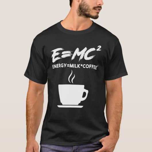 Emc2 Energy Milk Coffeinate Tシャツ (正面)