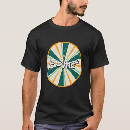 Emc2 Physics先生物理新学期 Tシャツ (正面)