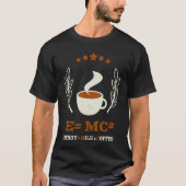 EMC2  Science Coffee Energy Milk Coffee Tシャツ (正面)