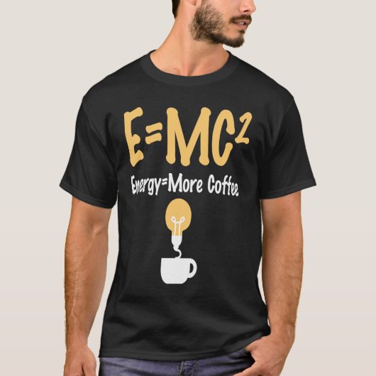 EMC Pun Energyはコーヒーサイエンティストの増加 Tシャツ (正面)