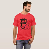 EMD エイリアン・ミュージック Tシャツ (正面フル)