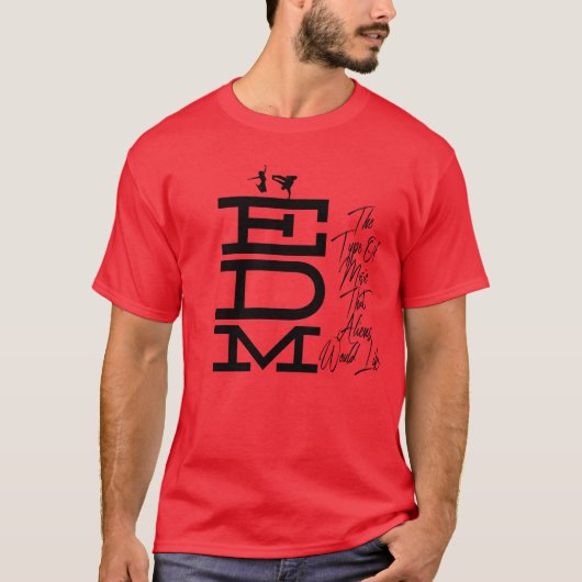 EMD エイリアン・ミュージック Tシャツ (正面)
